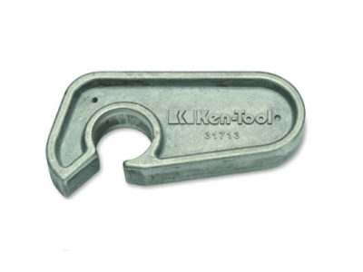 Metallverktyg från Ken-Tool med unik form.