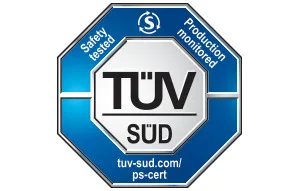 TÜV SÜD säkerhet och produktionsövervakning logotyp