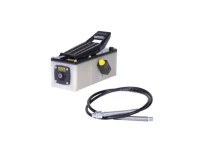 lufthydraulisk fotpump 700 bar med 3 m hydraulslang